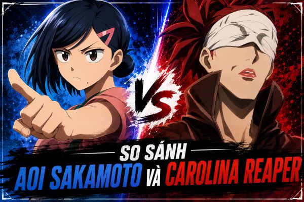 so-sanh-aoi-sakamoto-va-carolina-reaper-trong-sakamoto-days