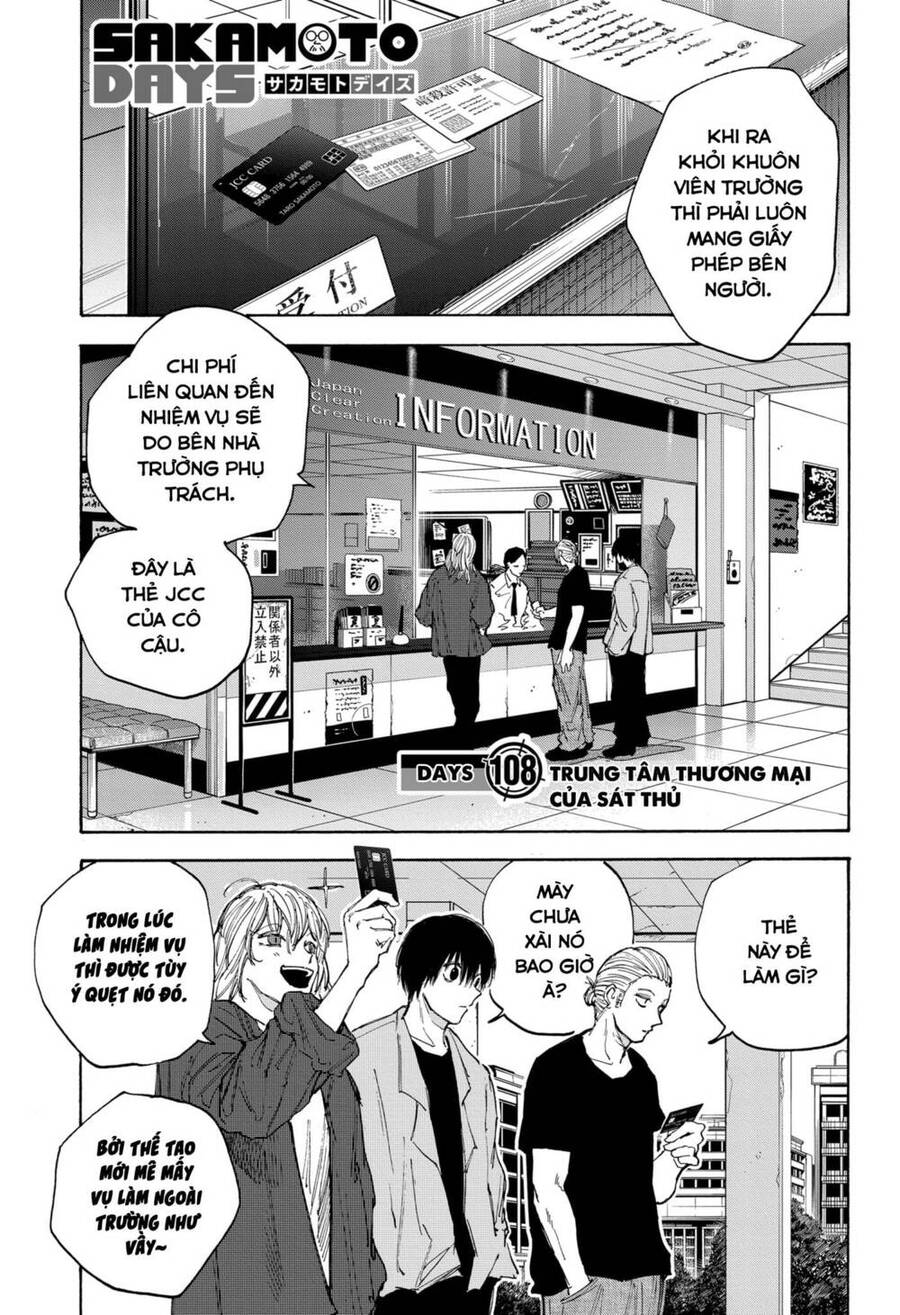 Sakamoto Days Chap 108 - Trang 1