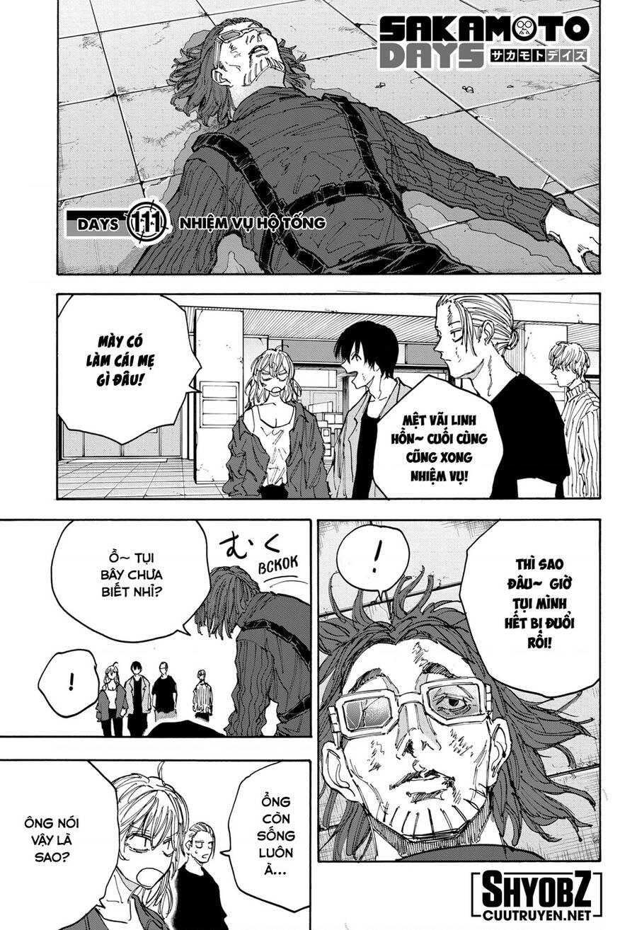 Sakamoto Days Chap 111 - Trang 1