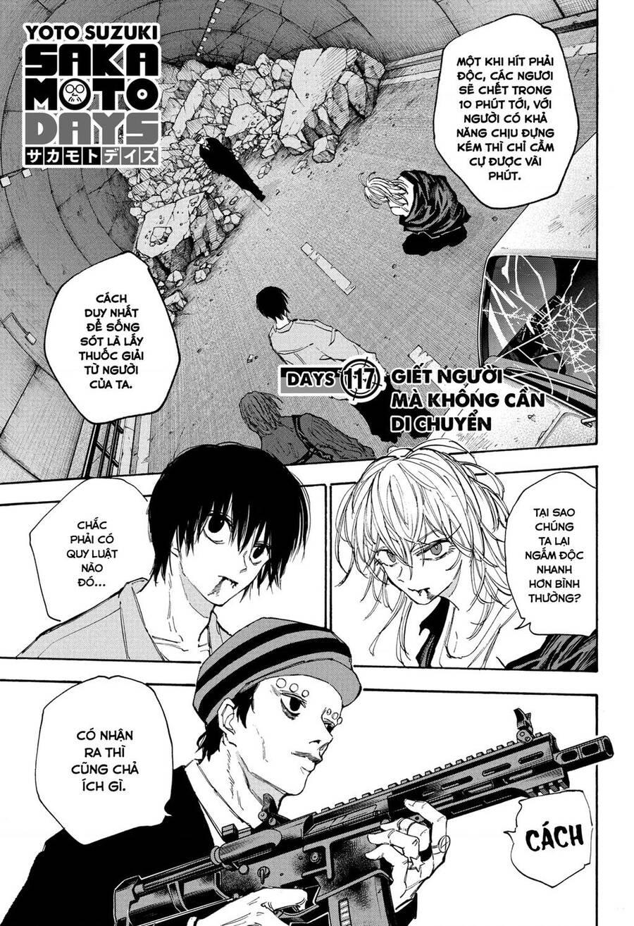 Sakamoto Days Chap 117 - Trang 1