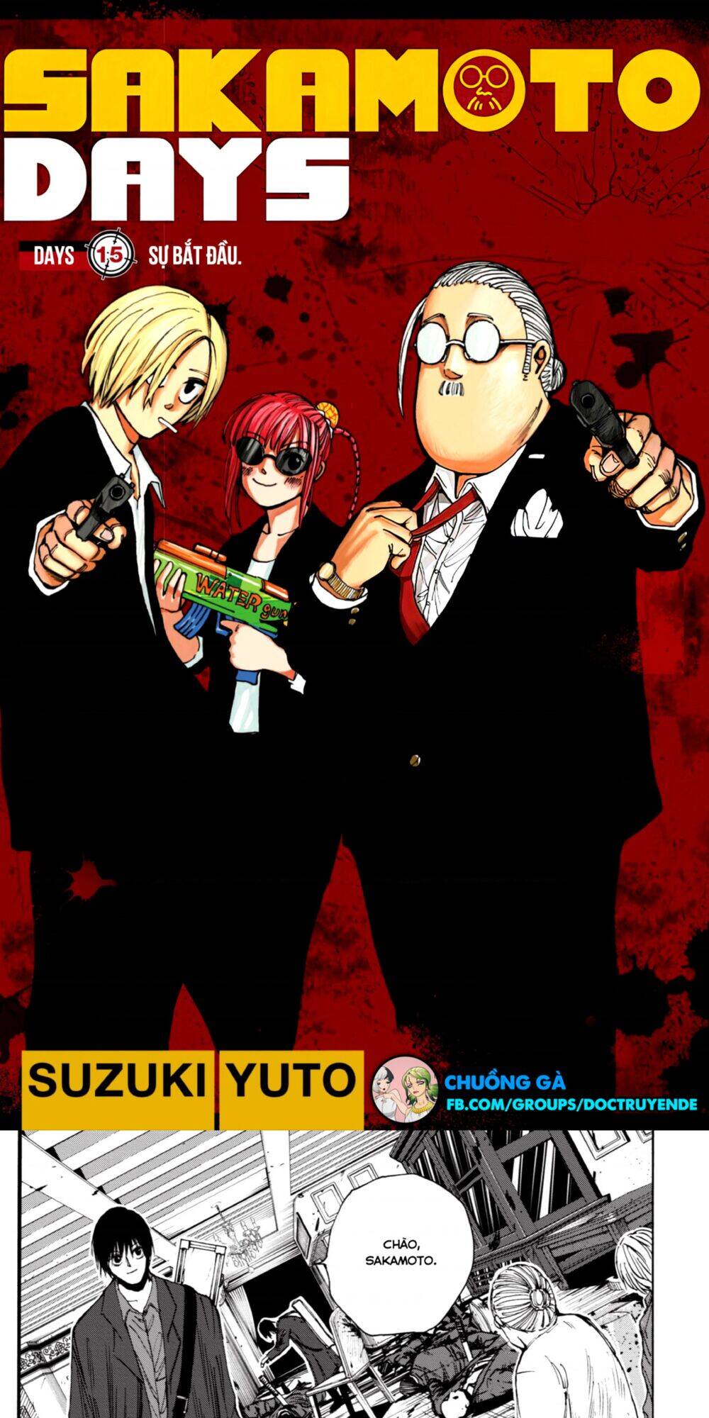 Sakamoto Days Chap 15 - Trang 1