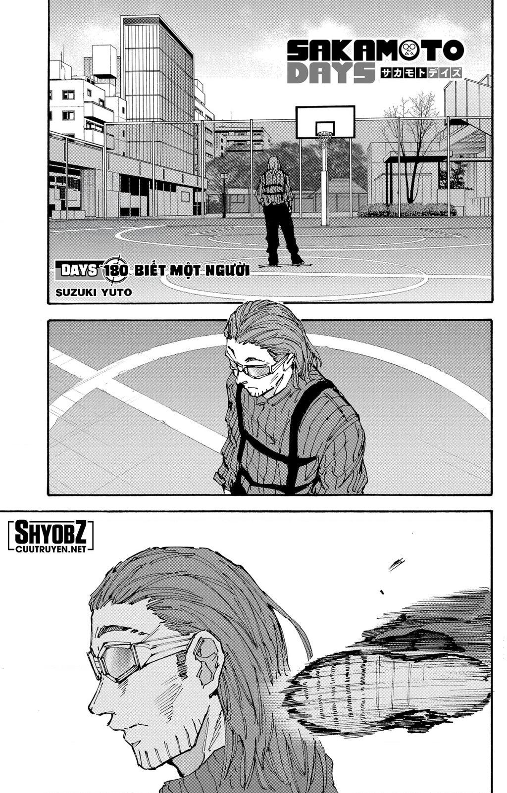 Sakamoto Days Chap 180 - Trang 1