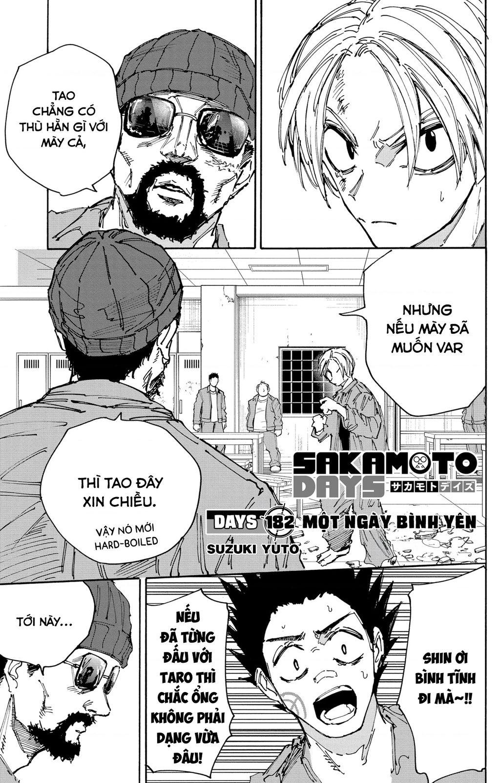 Sakamoto Days Chap 182 - Trang 1
