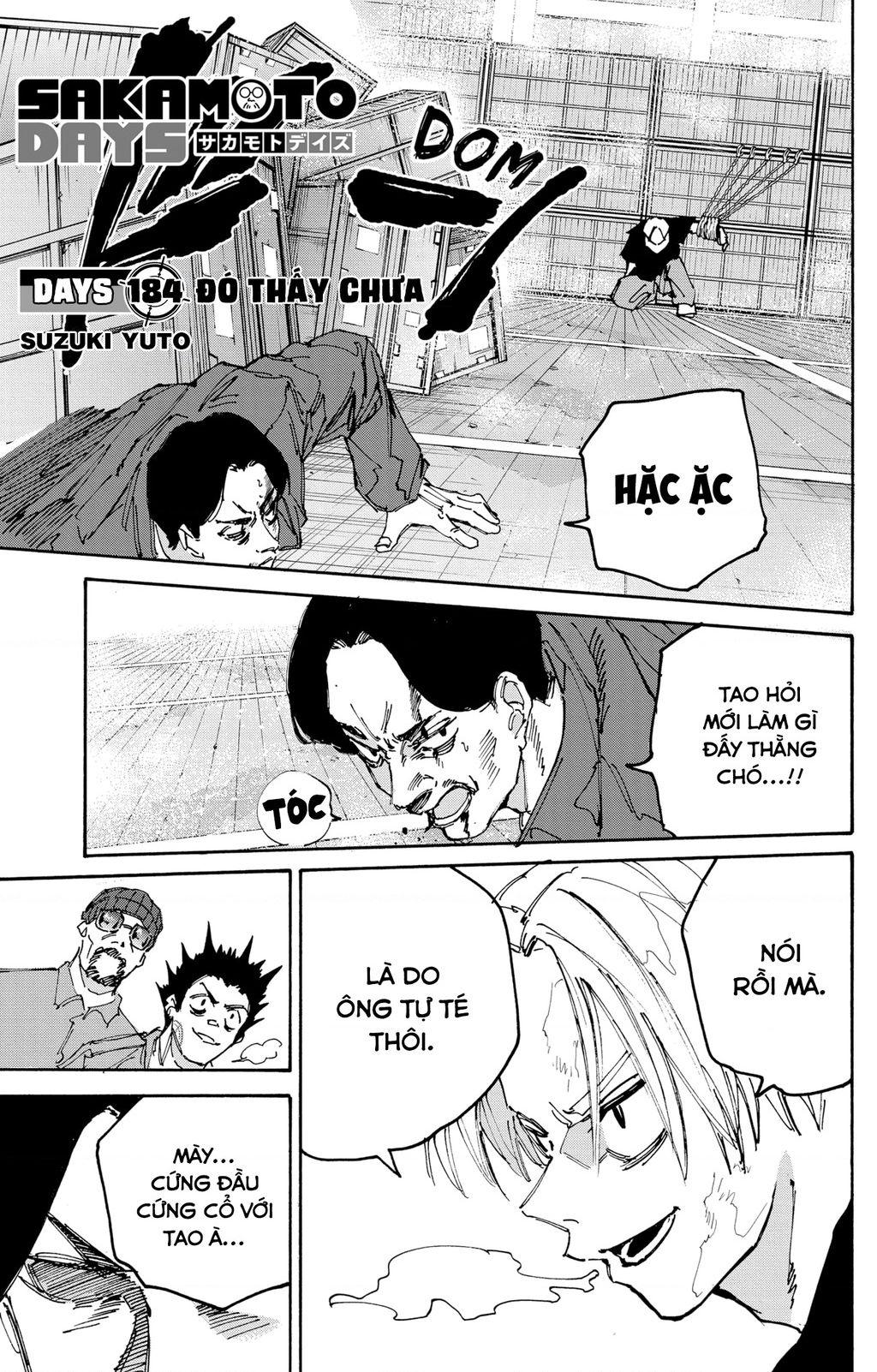 Sakamoto Days Chap 184 - Trang 1
