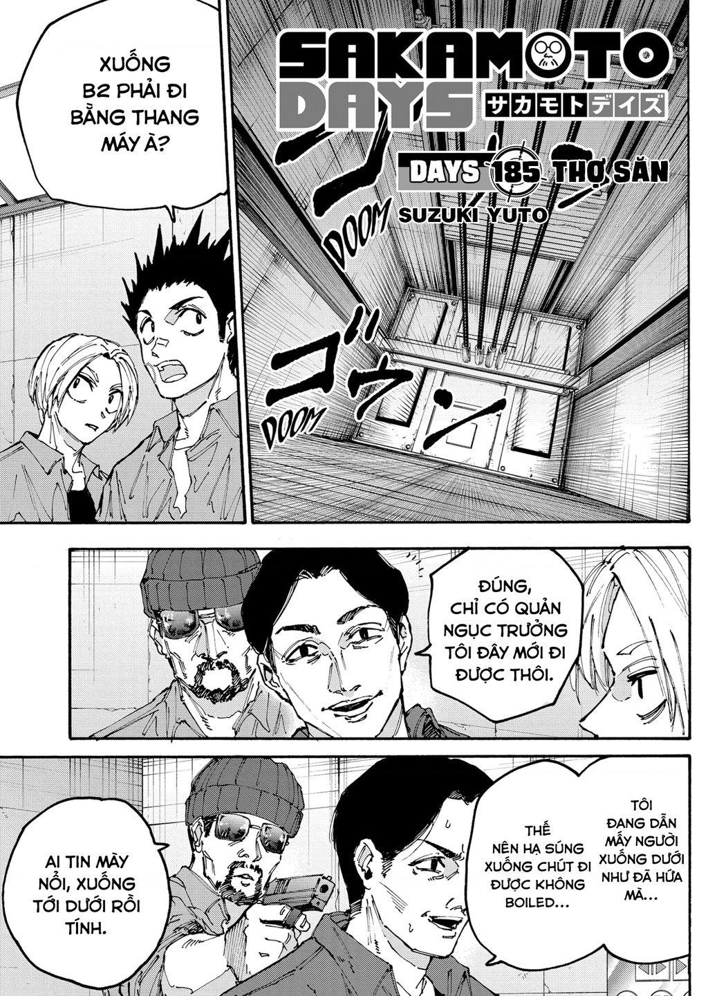 Sakamoto Days Chap 185 - Trang 1