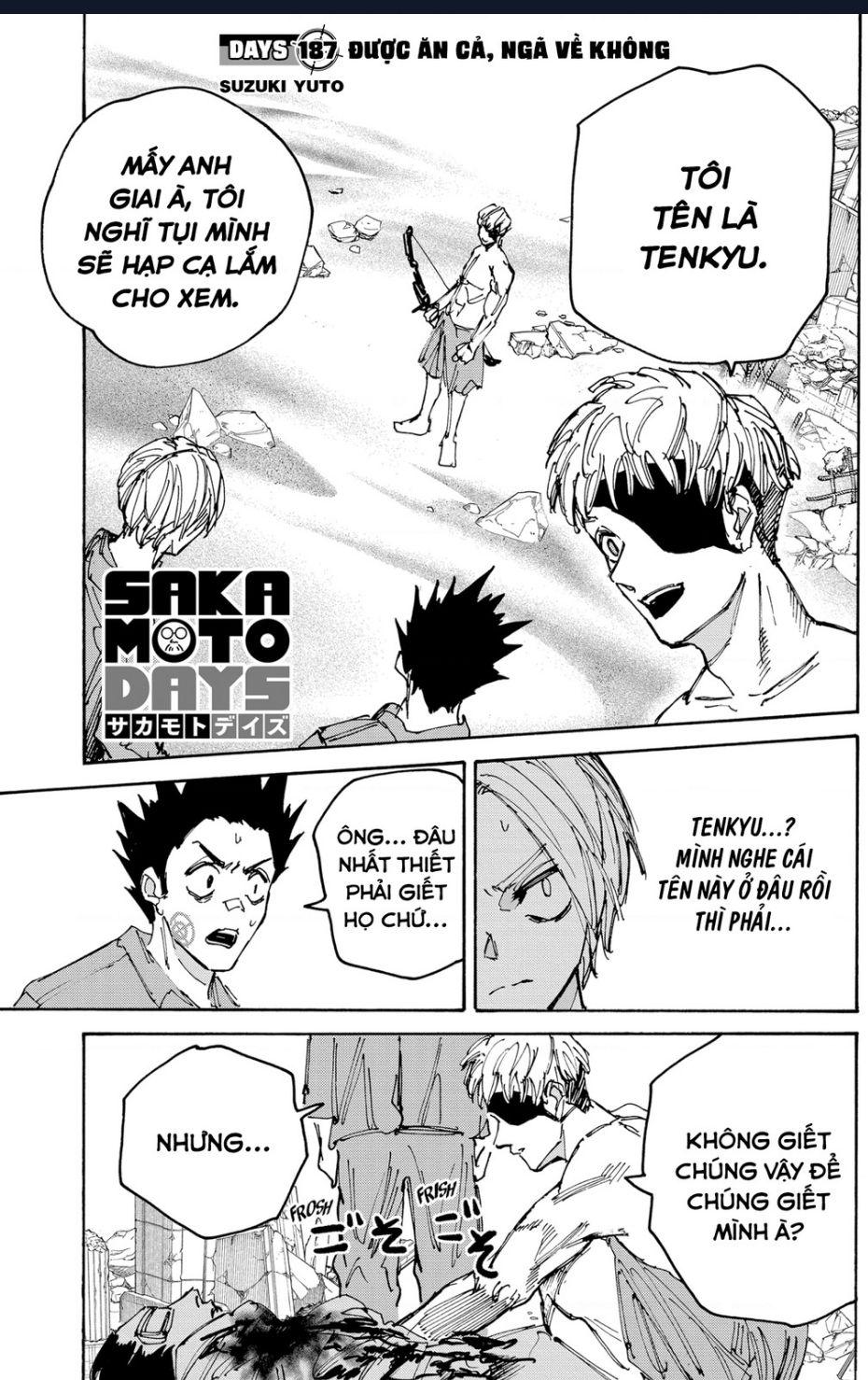 Sakamoto Days Chap 187 - Trang 1
