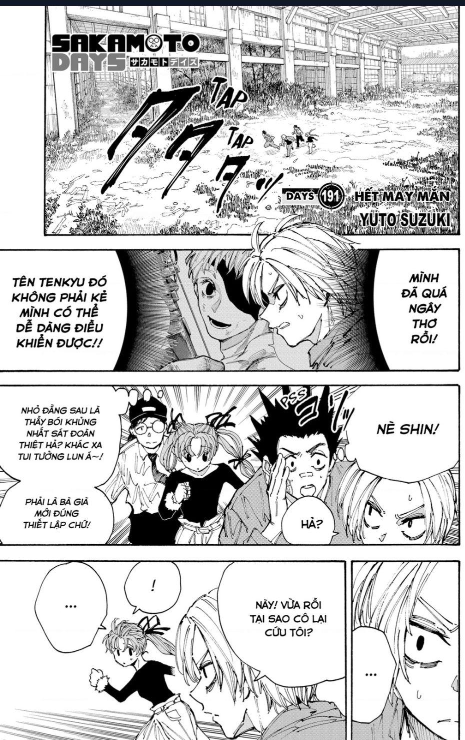 Sakamoto Days Chap 191 - Trang 1