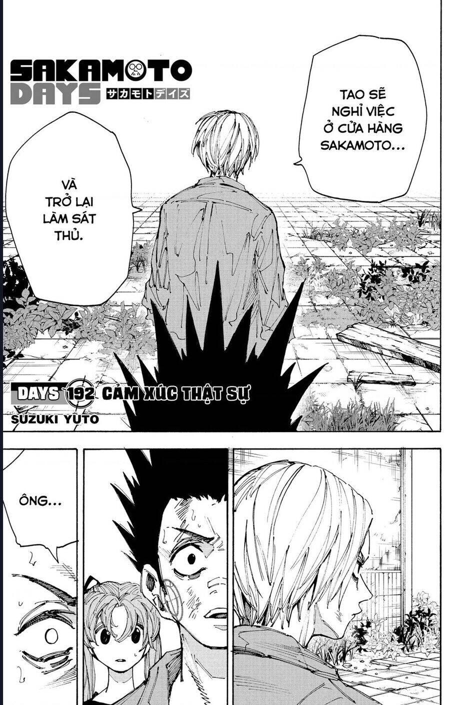 Sakamoto Days Chap 192 - Trang 1