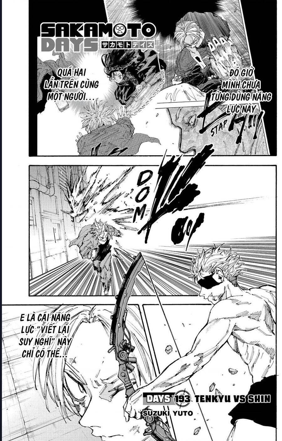 Sakamoto Days Chap 193 - Trang 1