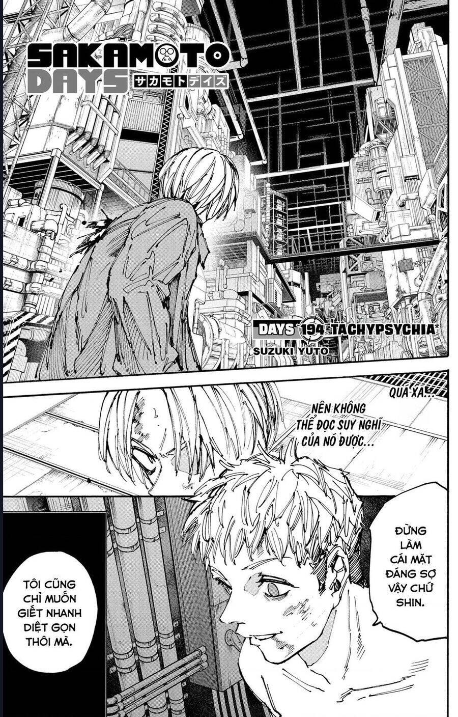 Sakamoto Days Chap 194 - Trang 1