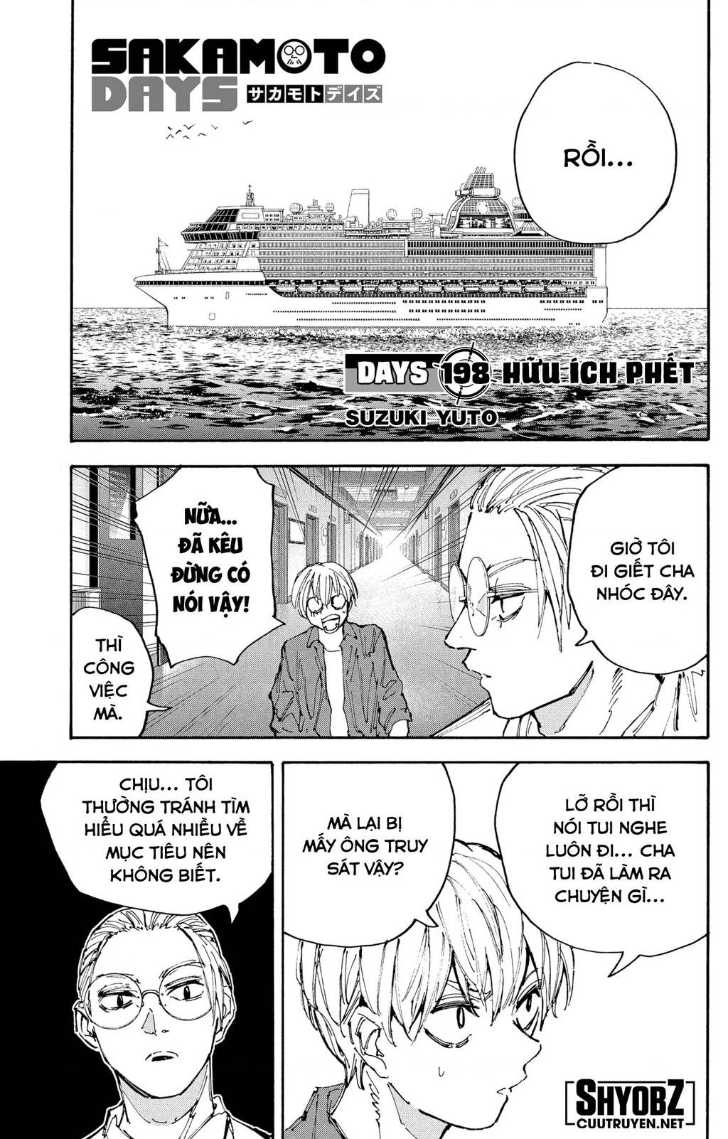 Sakamoto Days Chap 198 - Trang 1