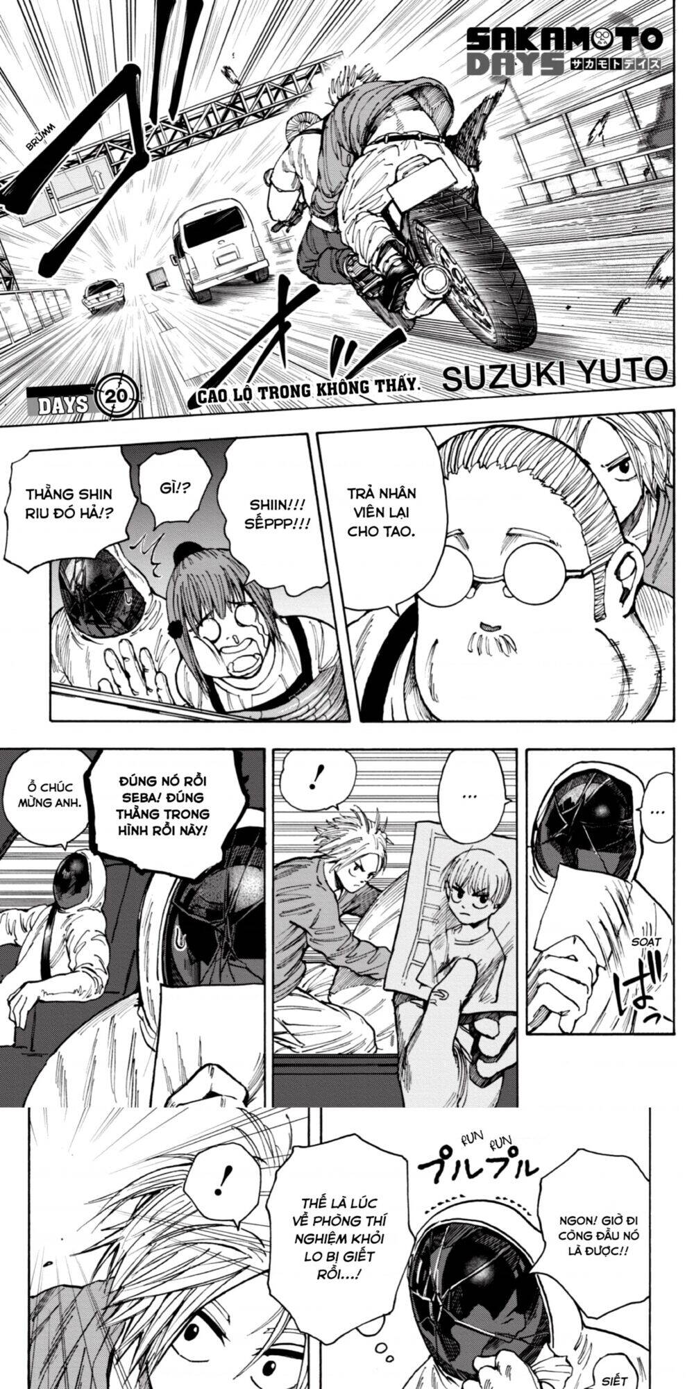 Sakamoto Days Chap 20 - Trang 1