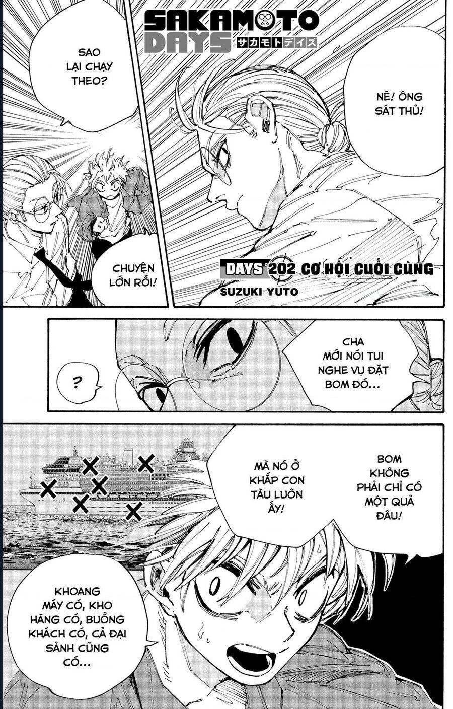 Sakamoto Days Chap 202 - Trang 1