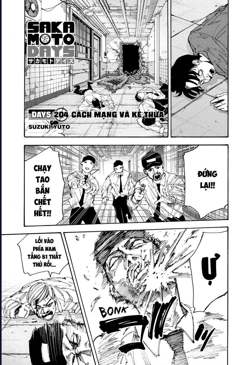 Sakamoto Days Chap 204 - Trang 1