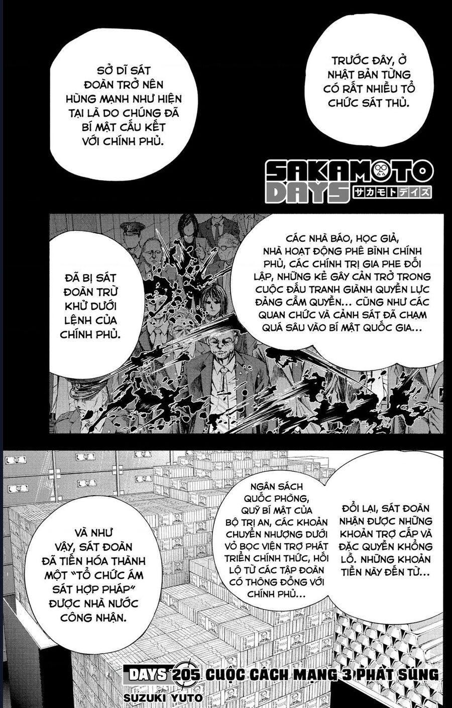 Sakamoto Days Chap 205 - Trang 1