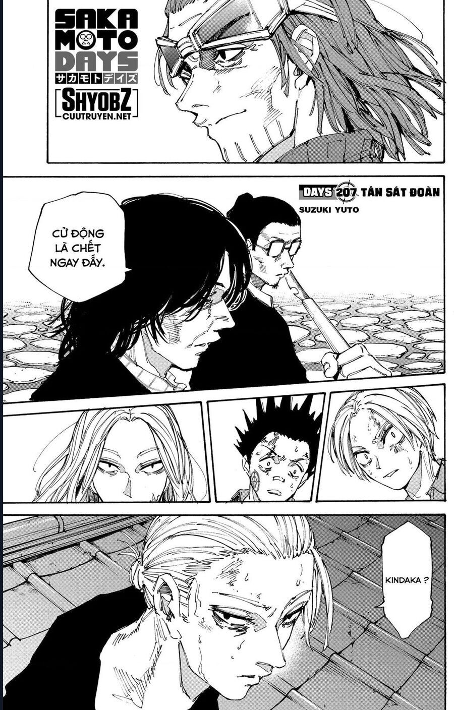Sakamoto Days Chap 207 - Trang 1