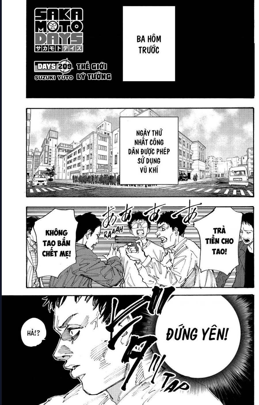 Sakamoto Days Chap 209 - Trang 1