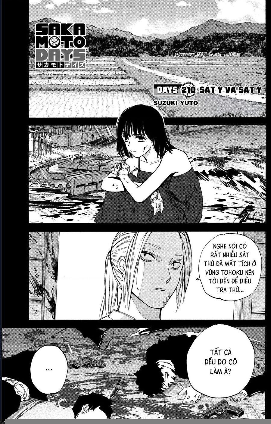 Sakamoto Days Chap 210 - Trang 1