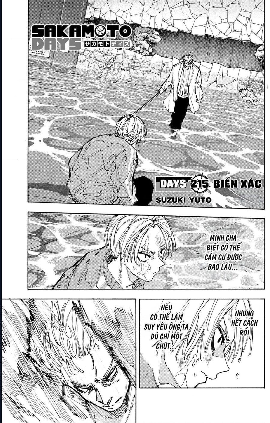 Sakamoto Days Chap 215 - Trang 1