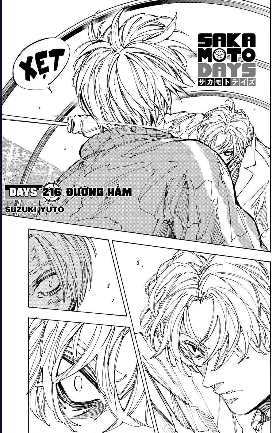 Sakamoto Days Chap 216 - Trang 1