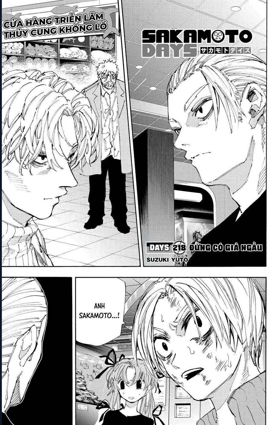 Sakamoto Days Chap 218 - Trang 1