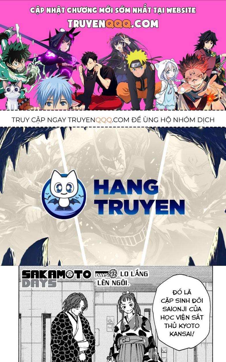Sakamoto Days Chap 232 - Trang 1