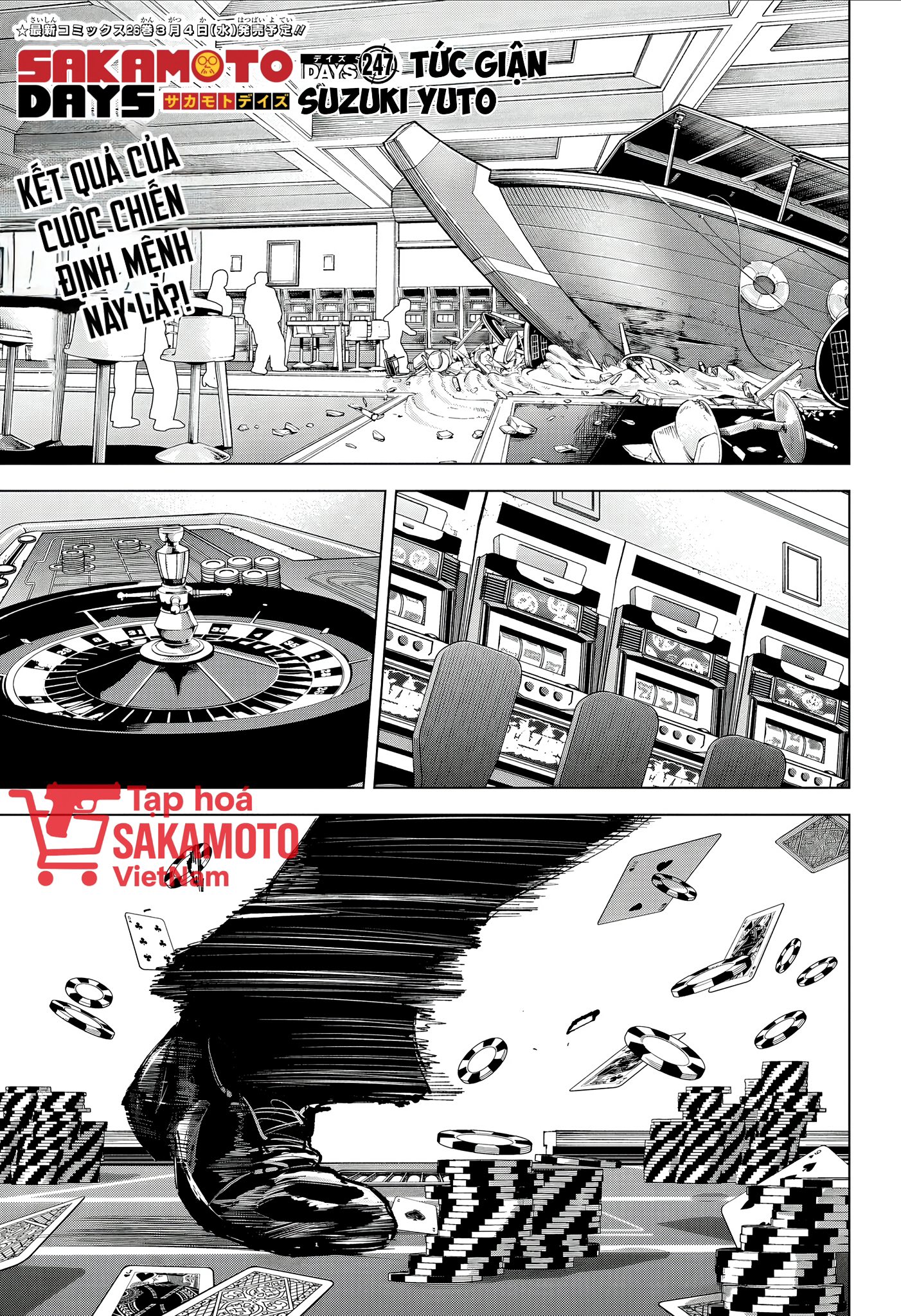 Sakamoto Days Chap 247 - Trang 1