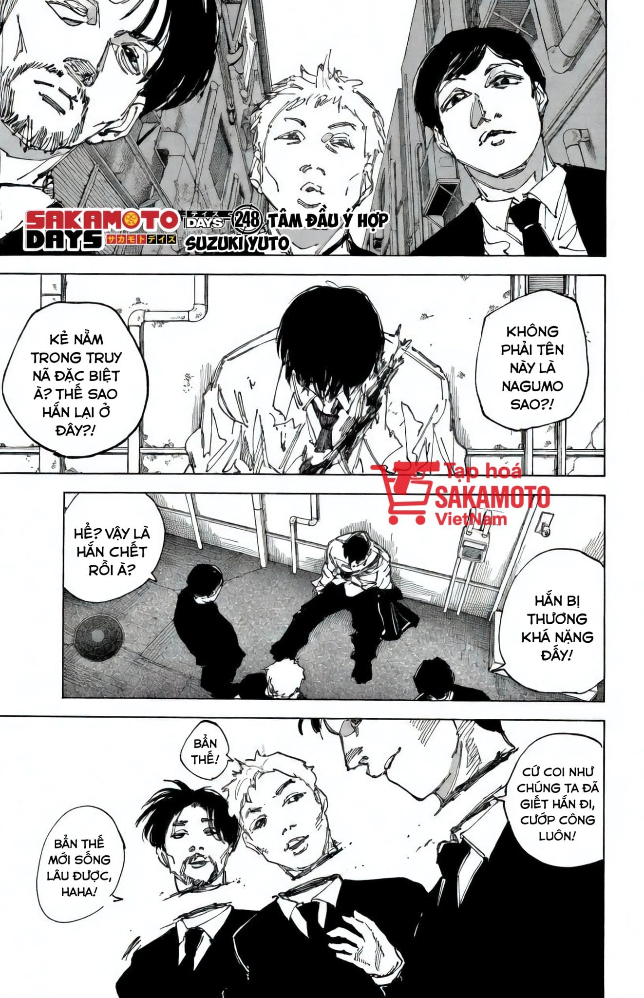 Sakamoto Days Chap 248 - Trang 1