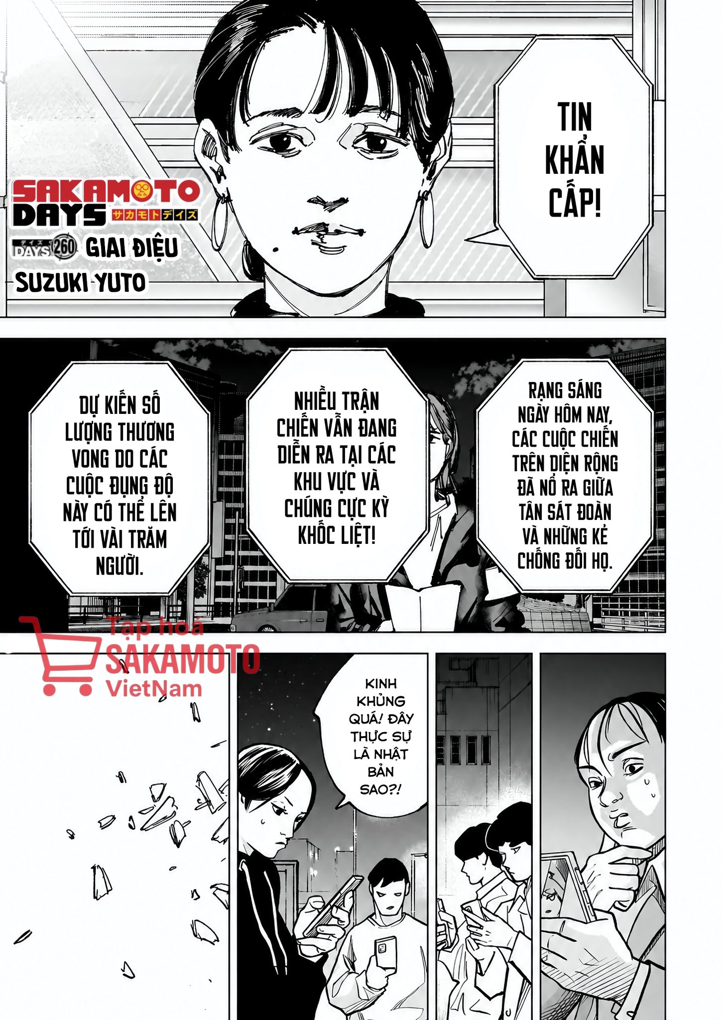 Sakamoto Days Chap 260 - Trang 1