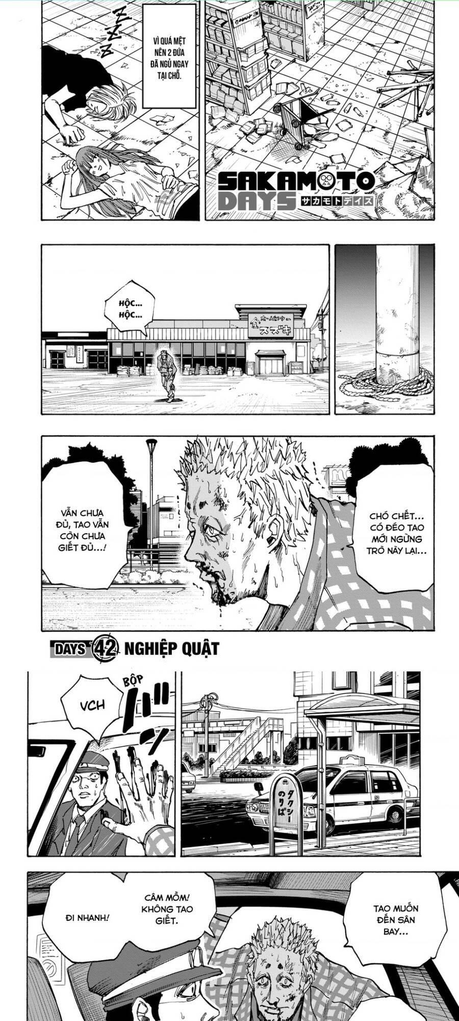 Sakamoto Days Chap 42 - Trang 1
